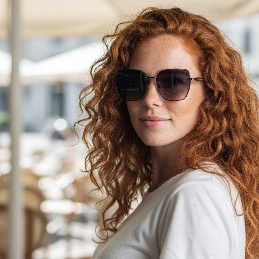 Chanel Women’s Gradient Sunglasses | Black/Brown | 58-18-140 | Italy | New - Picture 5 of 13